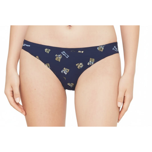 Moschino Navy Logo Print Thong (A23014603-1555) Women