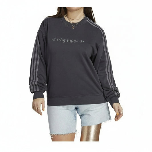 Adidas Hoodies OS SWEATSHIRT (IP7134-BLACK) Women