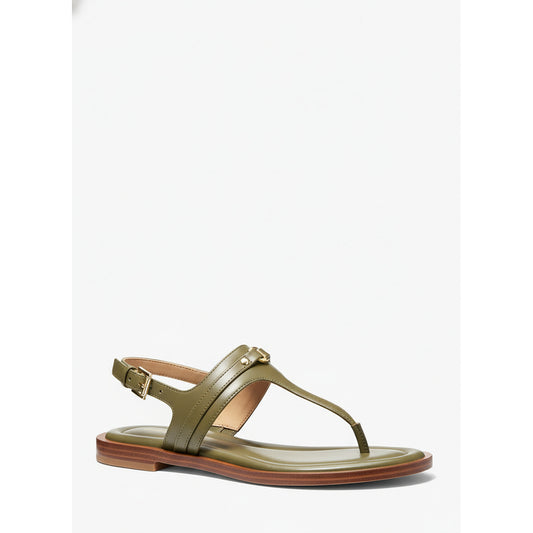 Michael Kors Safari Green Thong Sandal (40S5MAFS4L-SAFARI-GREEN) Women