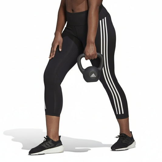 Adidas Leggings Opt TI 7/8T PS (H64212-BLACK_WHITE) Women
