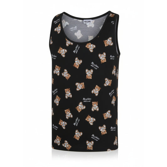 Moschino Teddy Bear Print Tank Top Black (A89014417-1555) Men
