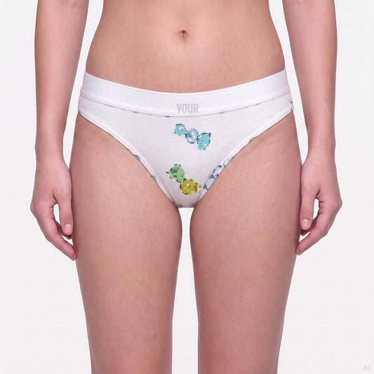 Moschino Character Print Brief White (A13184412-1001), Women