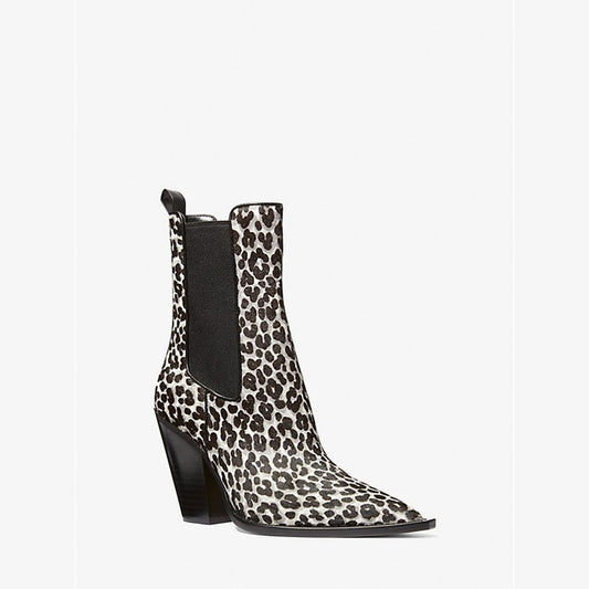 Michael Kors Boots LENIBOOTIE (40T4LNHE5H-BLACK COMBO) Women