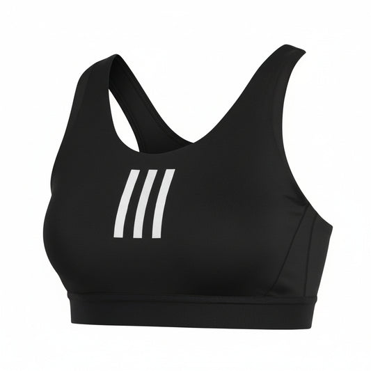 Adidas Bra WORKOUT BRA - MEDIUM (GR8171-BLACK_WHITE) Women