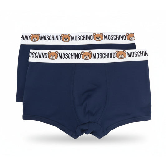 Moschino Teddy Bear Logo Boxer Briefs Navy (A13874402-0290) Men