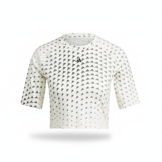 Adidas Short Sleeve T-shirts W TR-ES BLUV T (HR7786-WHITE) Women