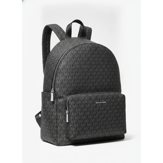 Michael Kors MK Monogram Logo Backpack Black, Women