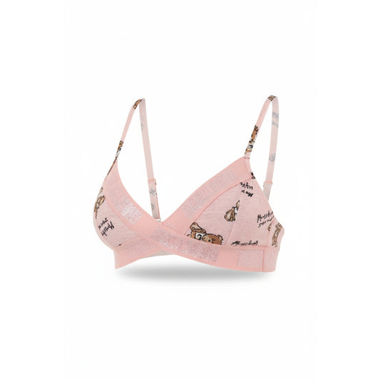 Moschino Teddy Bear Print Bra Pink (A14034417-1227) Women