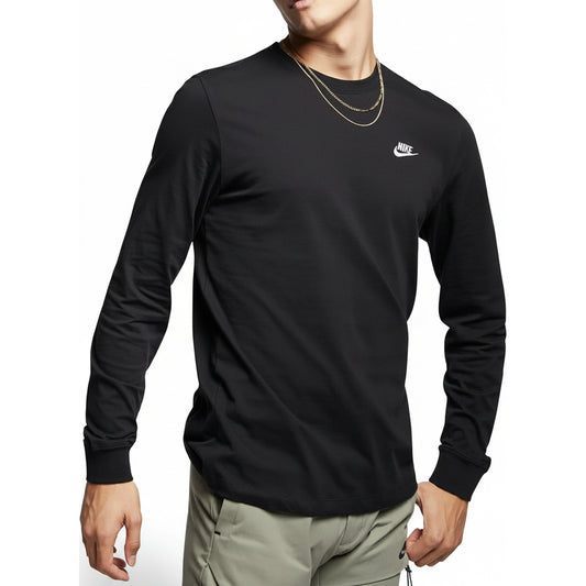 Nike Classic Long Sleeve T-Shirt Black, Men