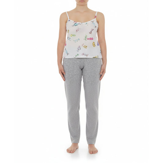 Moschino Floral Camisole Pajama Set Grey (A89054414-1001) Women