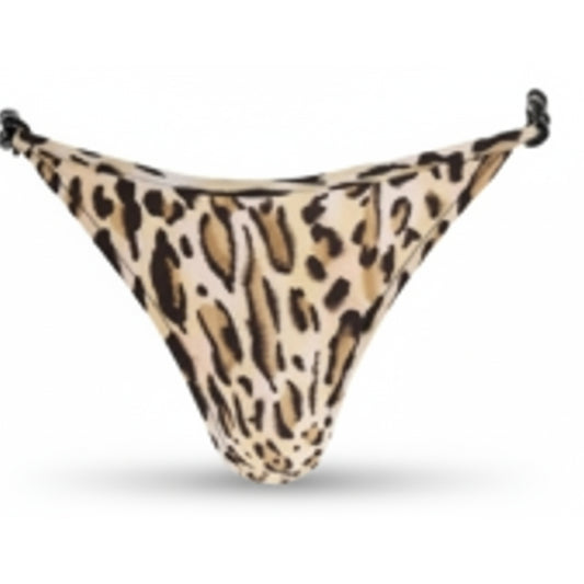 Moschino Leopard Print Bikini Bottom Beige (A59179409-1888) Women