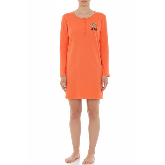 Moschino Orange Bear Print Nightgown (A69824411-0035) Women