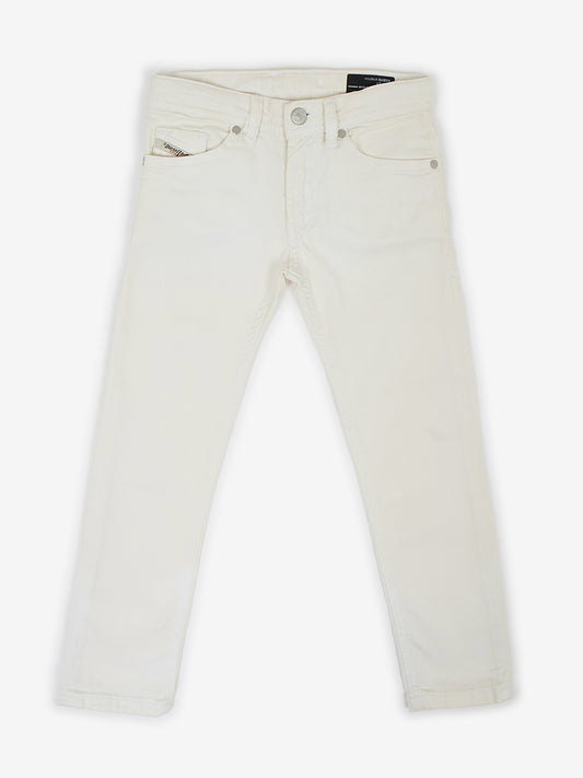 Diesel Cream Slim Fit Jeans White (00J3RS-KXB7Q-3453358) Kids