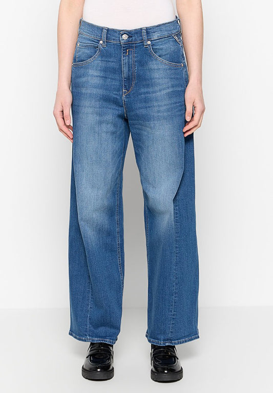 Replay 10.5 OZ DARK INDIGO SUPER STRETCH DENIM Blue (ZZO34Y411-K00) Women