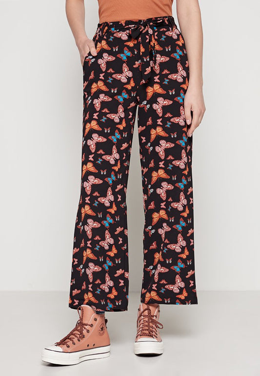 ONLY ONLNAYA POLY PALAZZO PANT PTM Multi-coloured (ZZO1T1K46-T00) Women