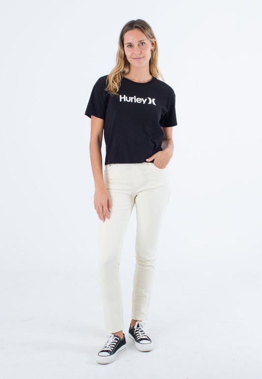 Hurley Jeans OCEANCARE MARY HIGH WAIST DENIM PANT Beige (HU821N005-B11) Women