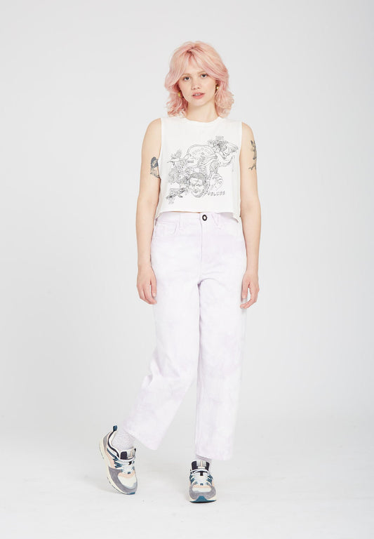 Volcom Denim Pant WEELLOW DENIM Purple (V1921N00L-I11) Women