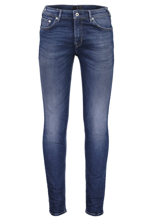 Junk De Luxe Superflex dark wash indigo skinny jeans Blue Denim (JU222G00D-K11) Men