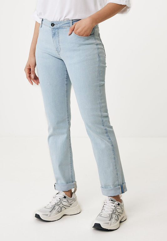 Mexx FENNA Mid waist/ Straight leg jeans Light Blue (ZZO2E1002-K00) Women