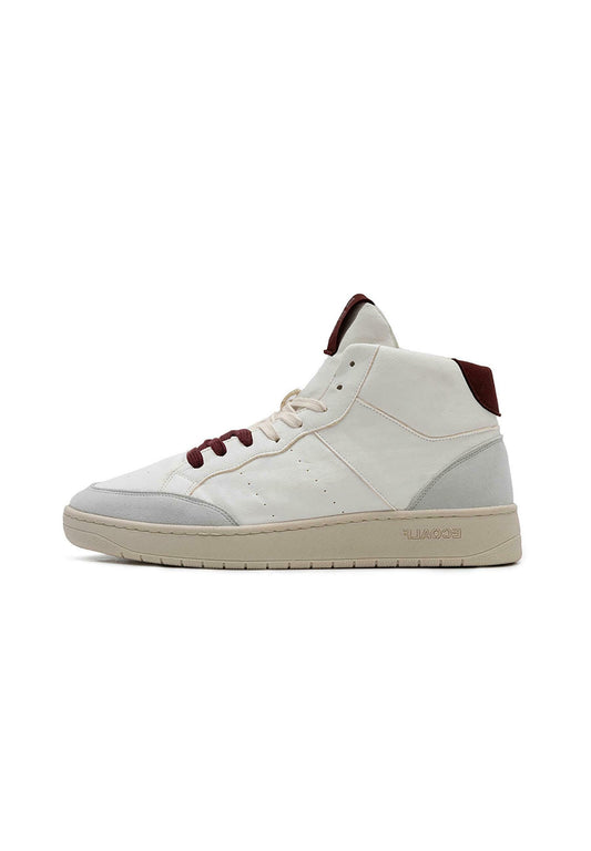 Ecoalf BURGUNDY ARALMID SNEAKERS White (ECD11A038-A11) Women