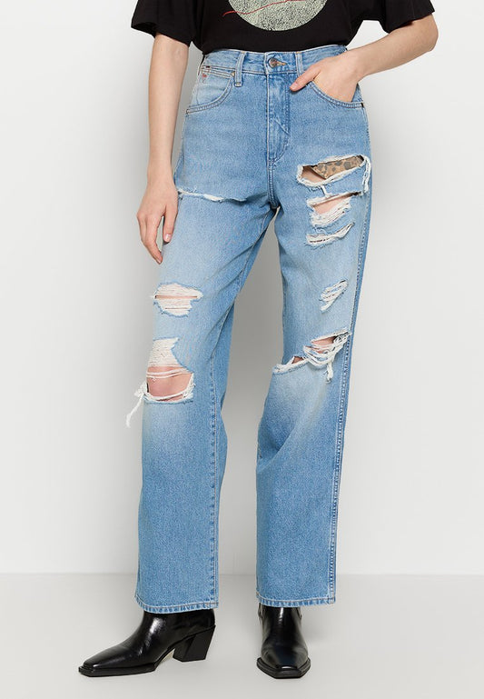 Wrangler MOM RELAXED Blue (ZZO2EVA02-T00) Women
