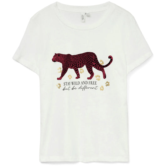 Vero Moda Feo Shirt (10332807-SNOWWHITE) Women