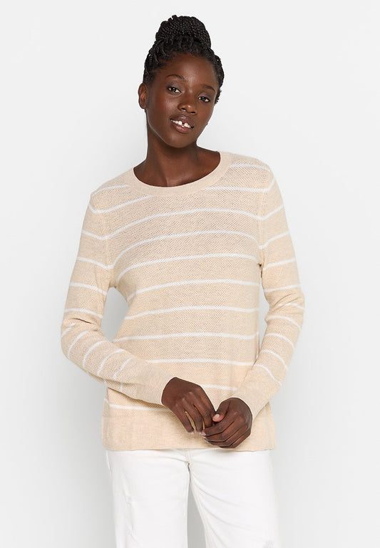 GAP V BELLA CREW PO NVL Beige (ZZO2N7430-B00) Women