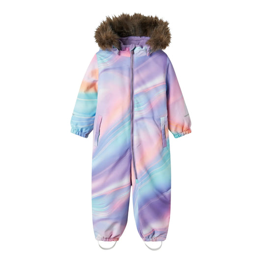 Name It Snow10 AOP Skisuit (13230586-SUNLITALLIU) Kids