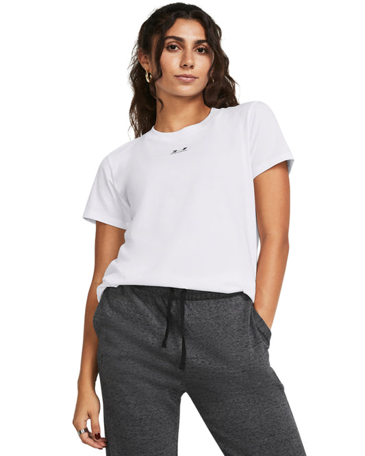 UA RIVAL CORE SS (1383648-100) Women