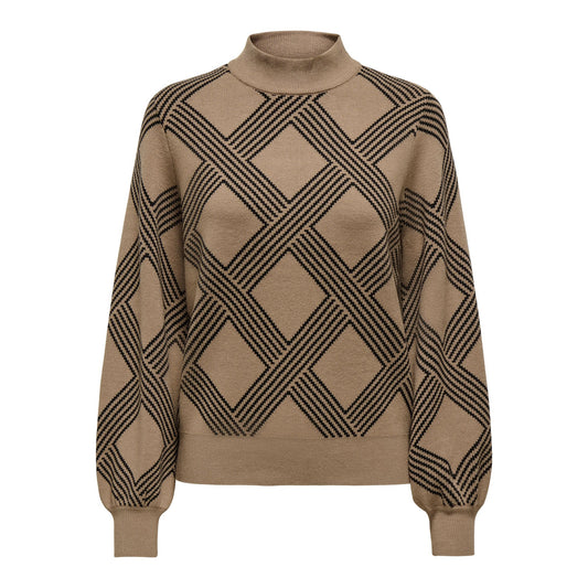 Only Anny Knitted Sweater (15327635-COCOACREME) Women