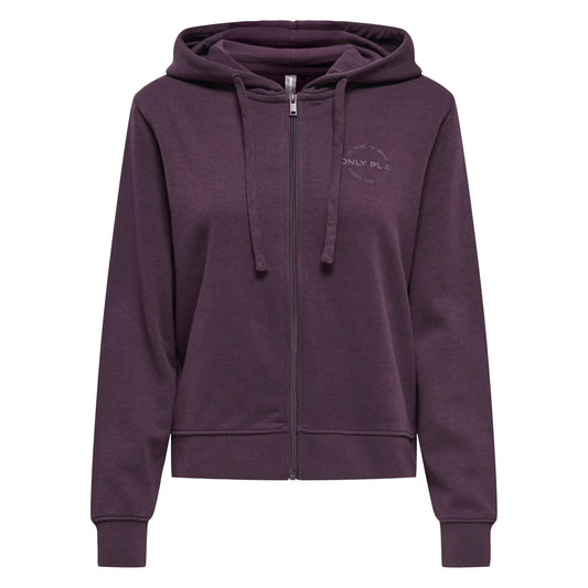 Only Play Joni Life Hooded FZ Loose Vest (15359452-PLUMPERFECT) Women