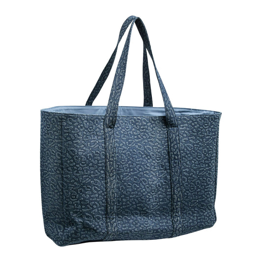 Pieces Tailina Denim Shopper Bag (17157731-BLUEDENIM) Women