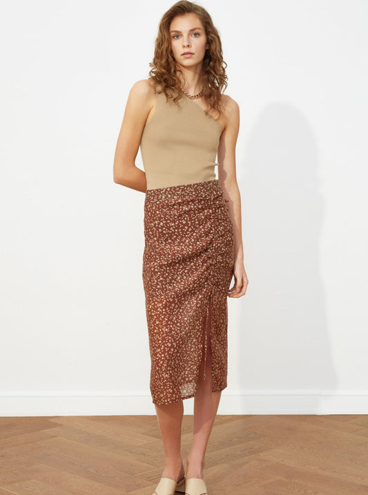 Skirt, Brown, Women