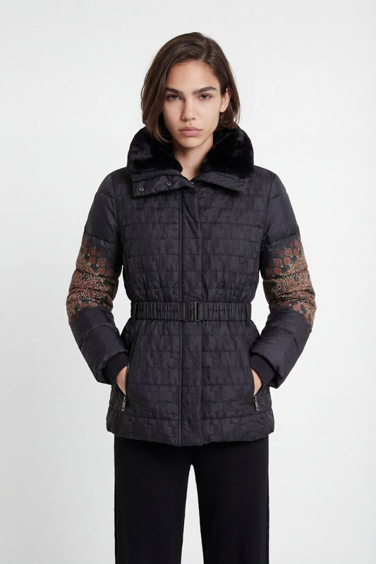 Desigual Coat Aggu Black (19WWEW14_2000) Women