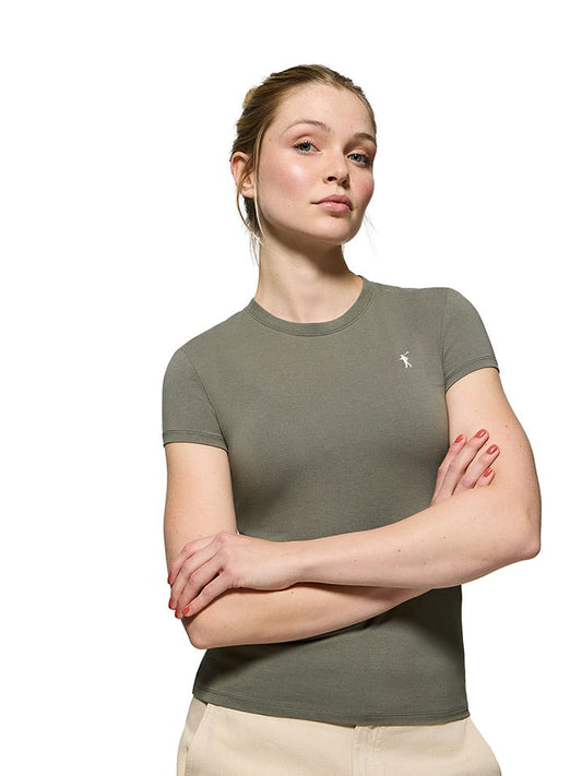 Polo Club Shirt Khaki Women