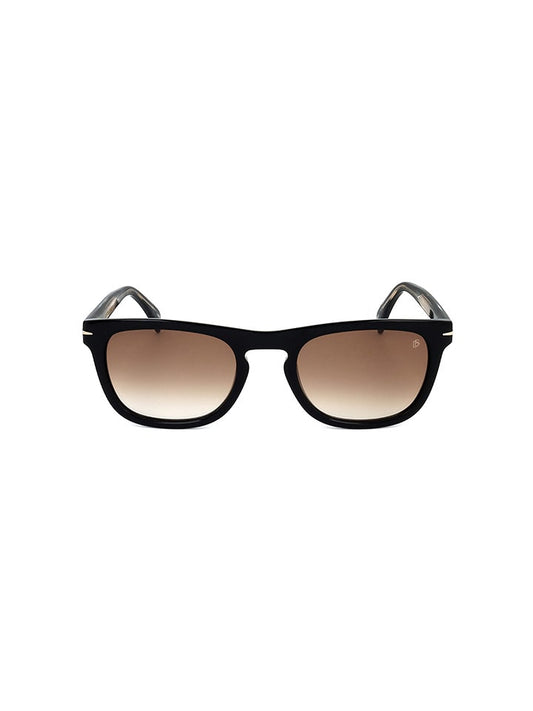 David Beckham Sunglasses Black / Light Brown Men