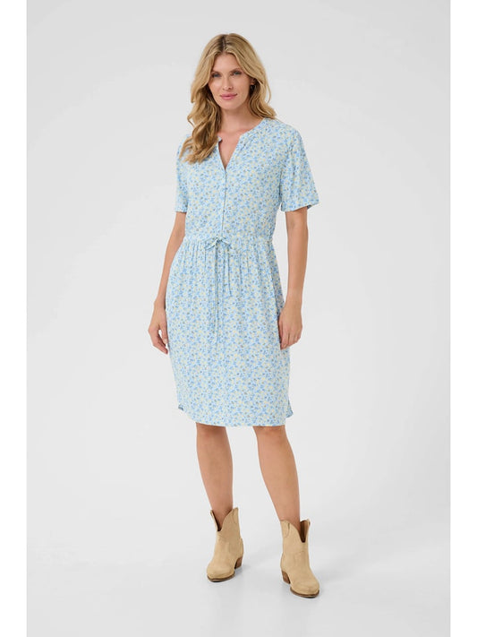 Kaffe Dress Light Blue Women