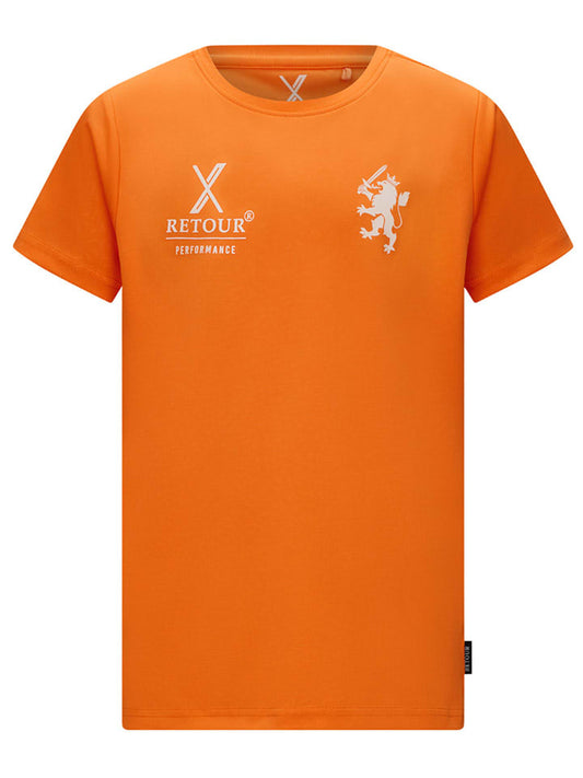 Retour Shirt "Champ" Orange Men