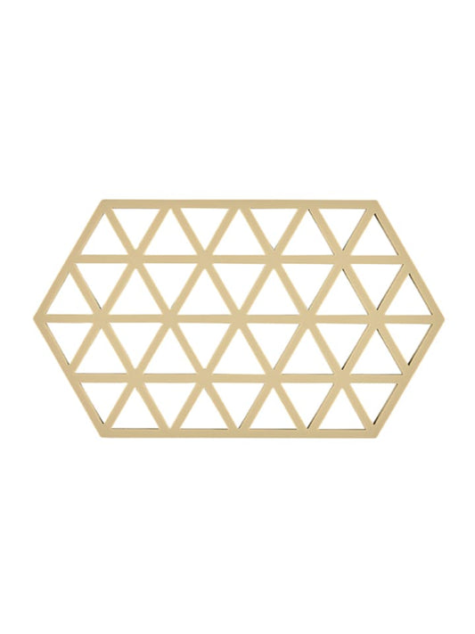 Zone Denmark Coaster "Triangles" Sand (L)24 x (W)14 cm Unisex