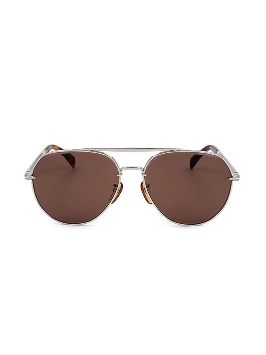 David Beckham Sunglasses Silver Men