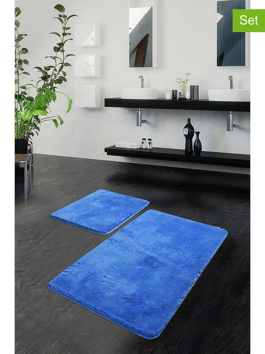 Colourful Cotton 2-Piece Set: Bath Mat "Havai" Unisex