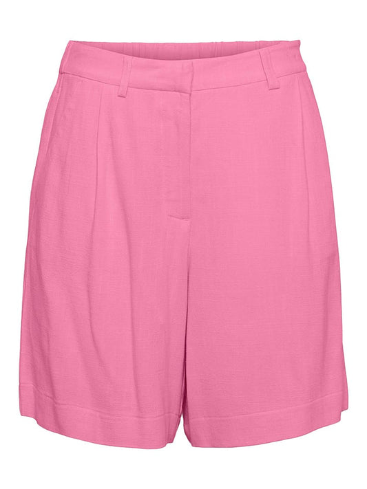 Pieces Bermuda Shorts Shorts Pink Women