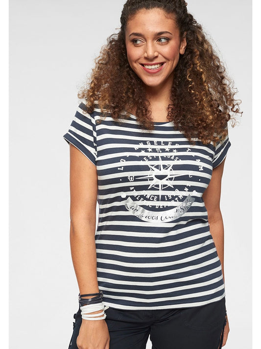 Kangaroos Shirt Navy Women