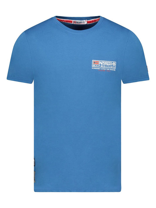 Geographical Norway Shirt "Joffroy" Blue Kids