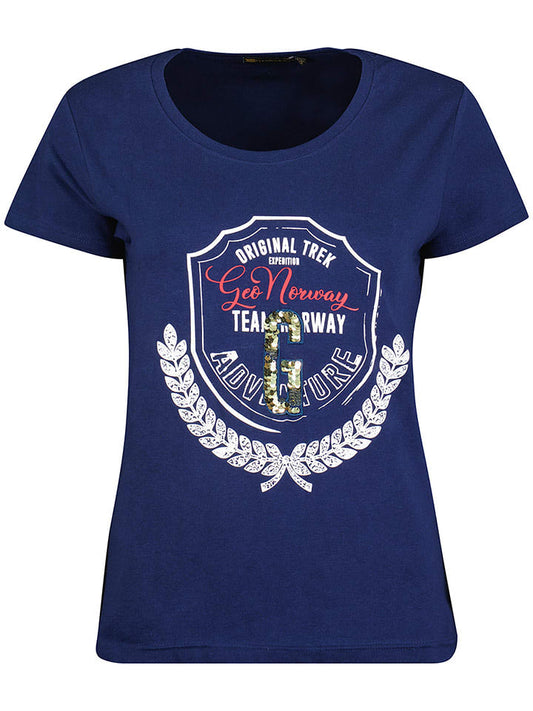 Geographical Norway Shirt "Jirondelle" Navy Women