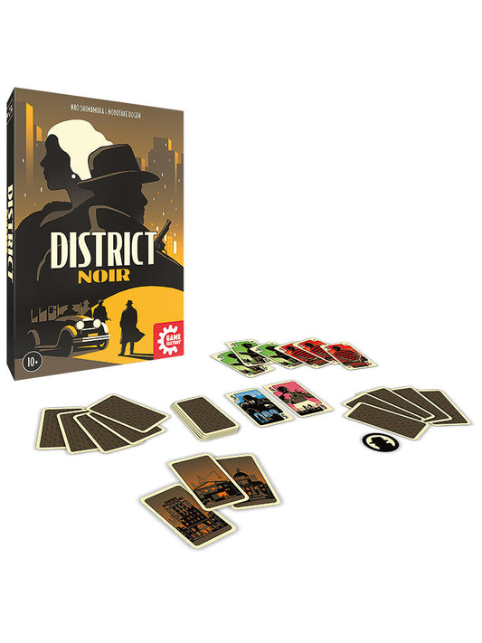 Game Factory Card Game "District Noir" from 10 years Unisex