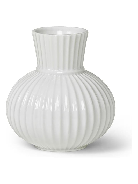 LYNGBY Vase "Tura" White (H)14,5 cm Unisex