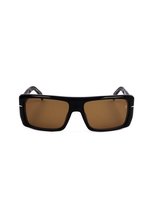 David Beckham Sunglasses Black / Light Brown Men