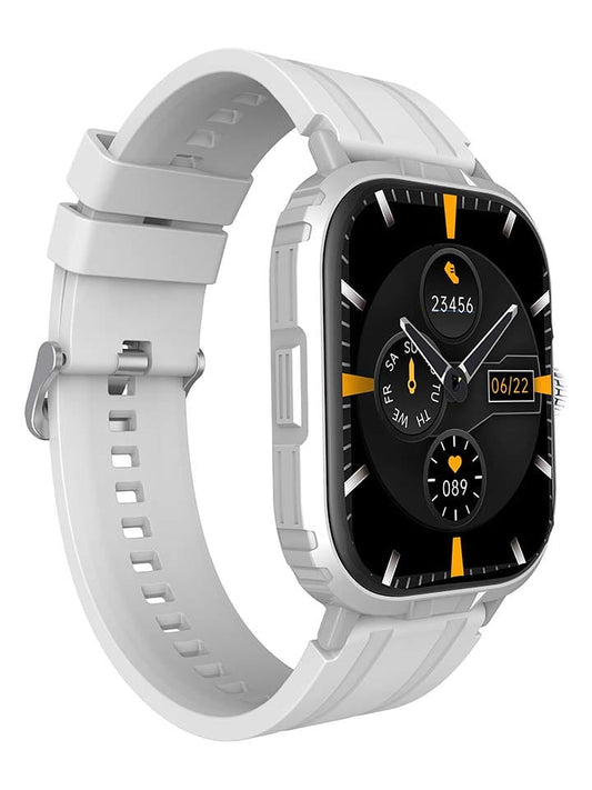 SmartCase Smartwatch Silver / White Unisex