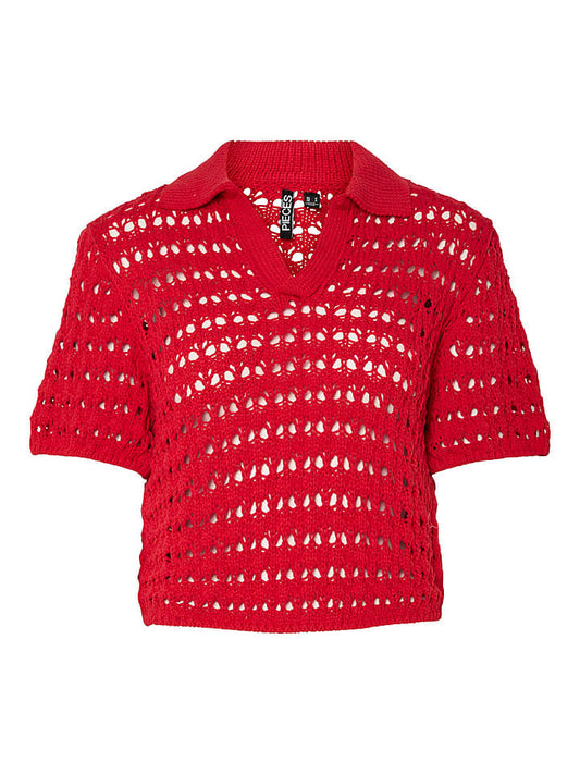Pieces Shirt "Filuca" Red Women